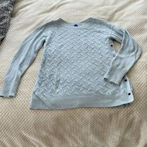 Seraphine Maternity Blue Sweater